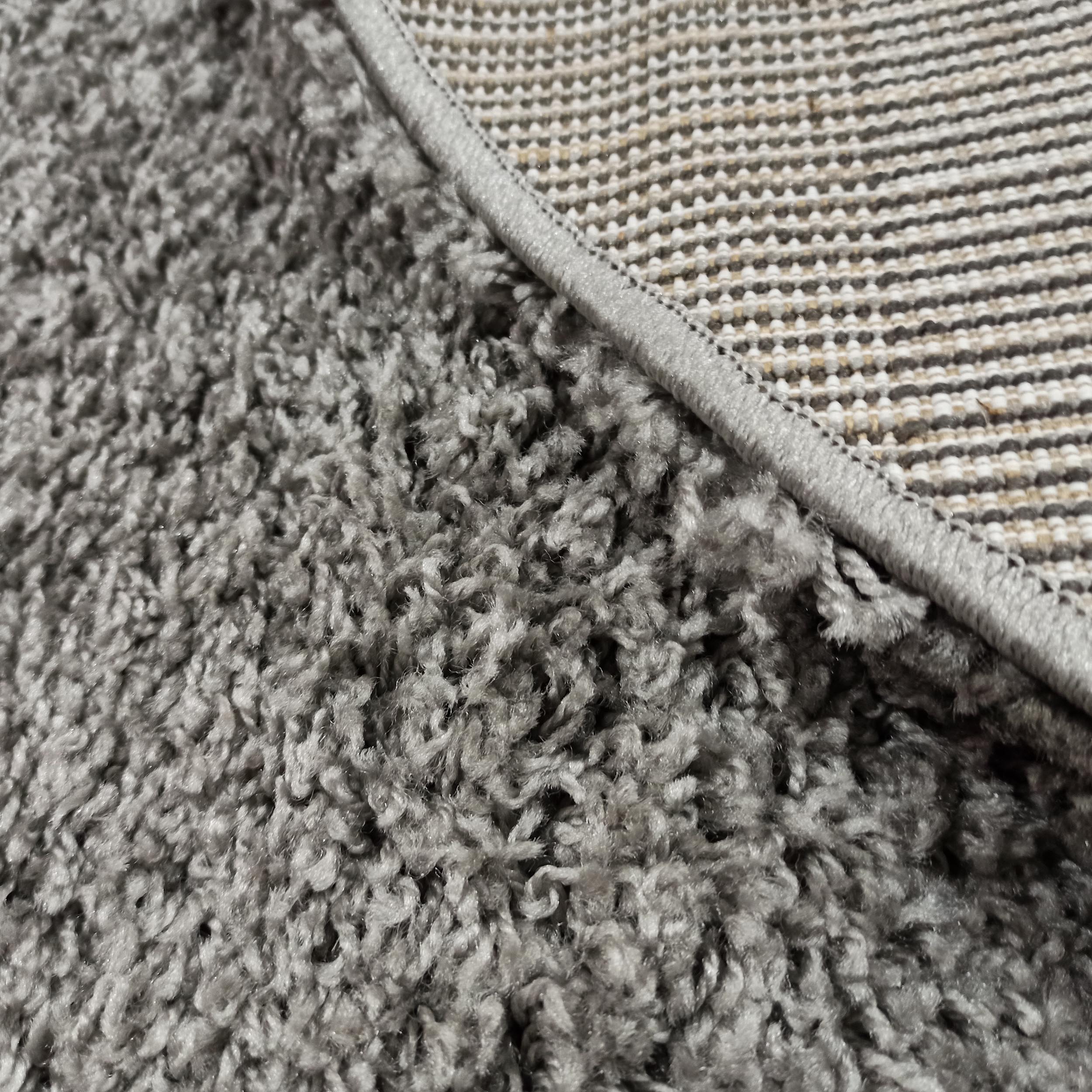 Dywan Nowoczesny Shaggy Long 0084A-GB owalny - wielokolorowy