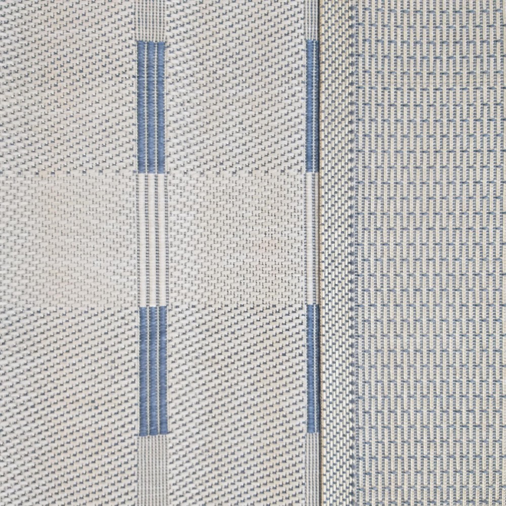 Dywan Nowoczesny Sznurkowy OUTDOOR Patio 107 - Niebiesko - Beżowy Dywan Nowoczesny Sznurkowy OUTDOOR Patio 107 - Niebiesko - Beżowy