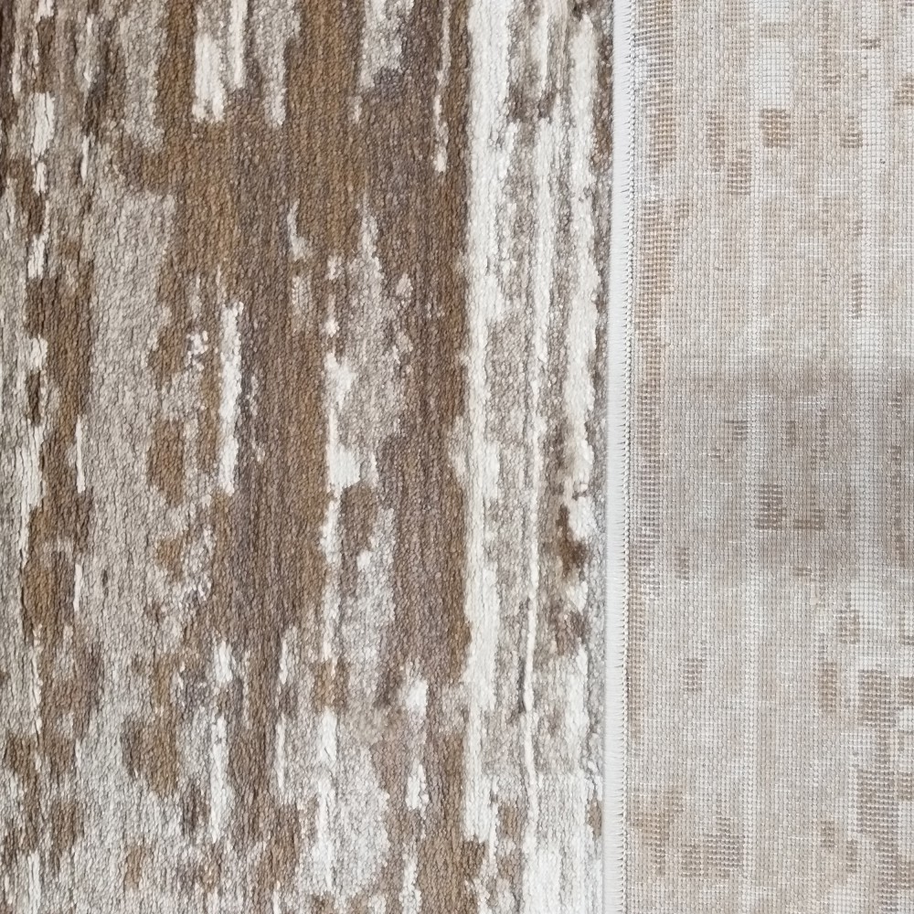 Dywan Nowoczesny Milas Shrink PRL 04A KK - Beżowo - Brązowy