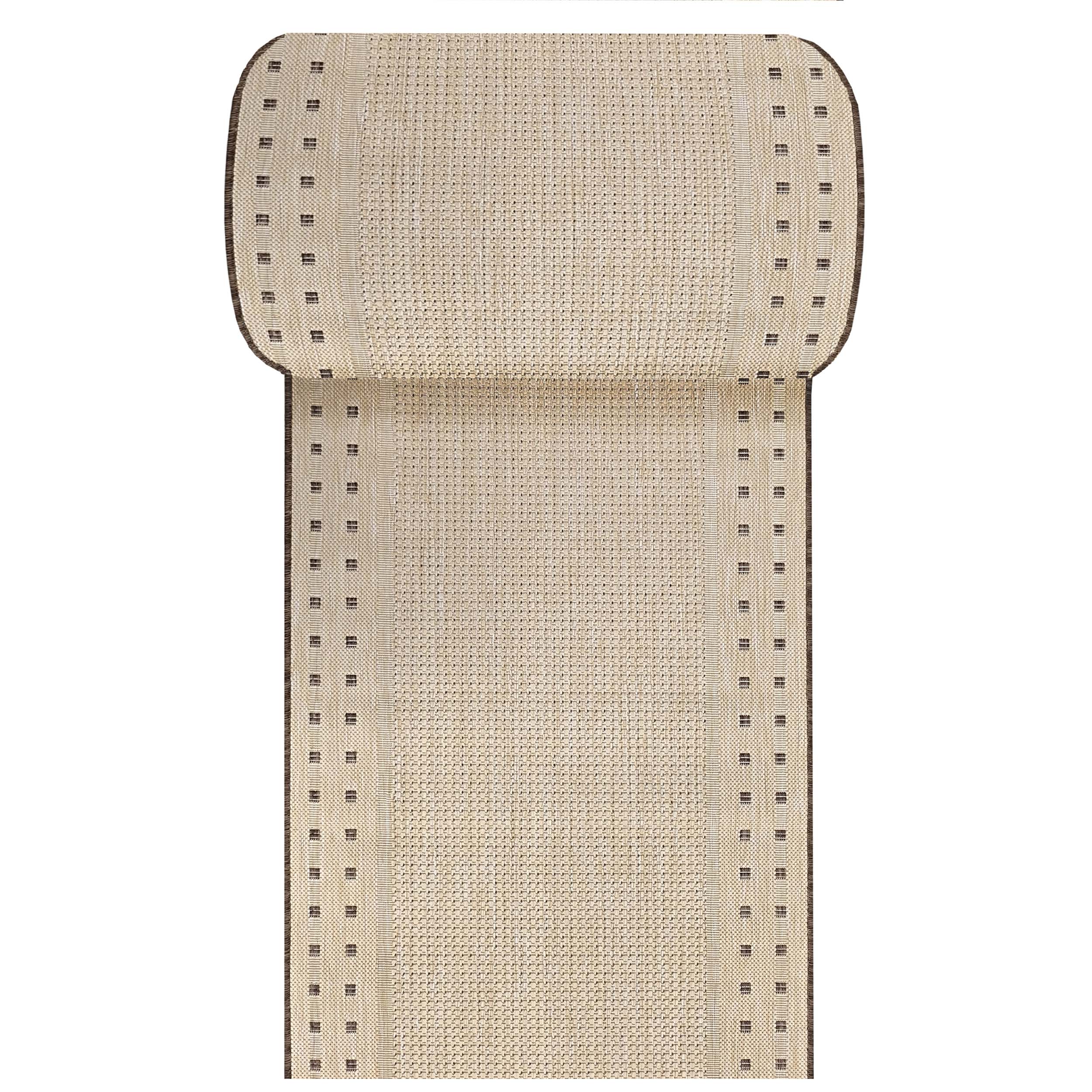 Chodnik sznurkowy na metry ZARA  11 brązowy 100 cm