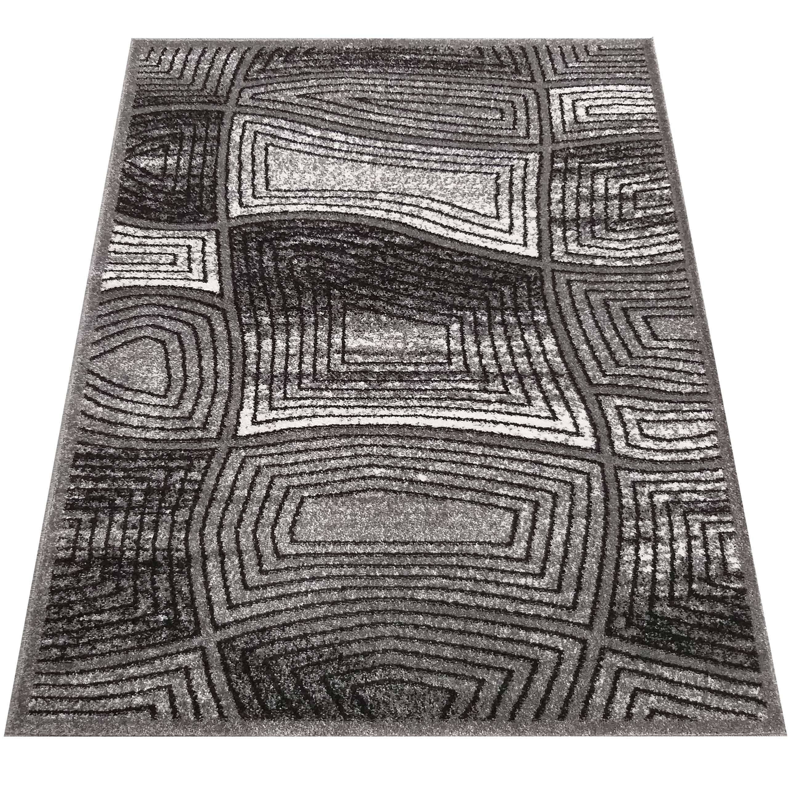 Dywan Nowoczesny Hermes 06 Szary