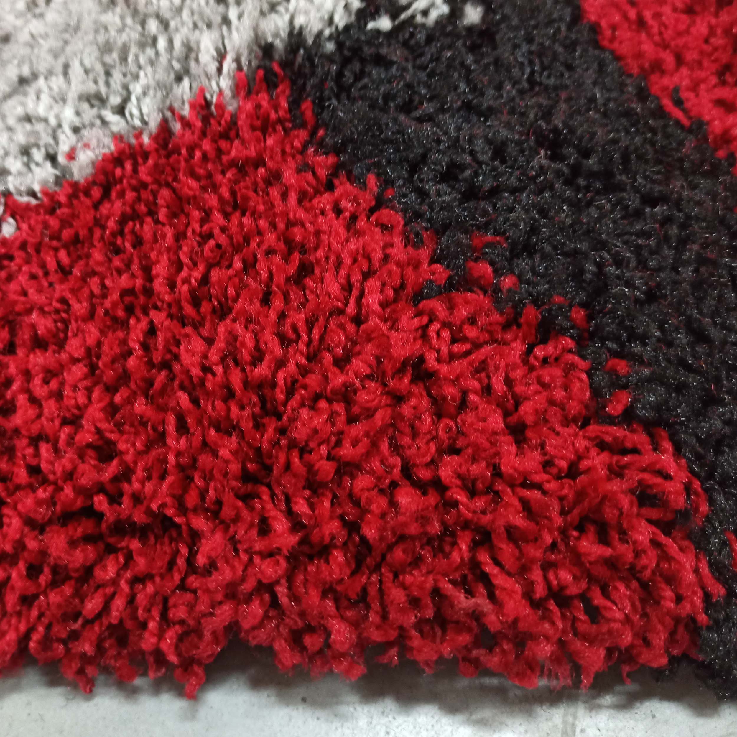 Dywan Nowoczesny Shaggy Long 00025A-GR - wielokolorowy