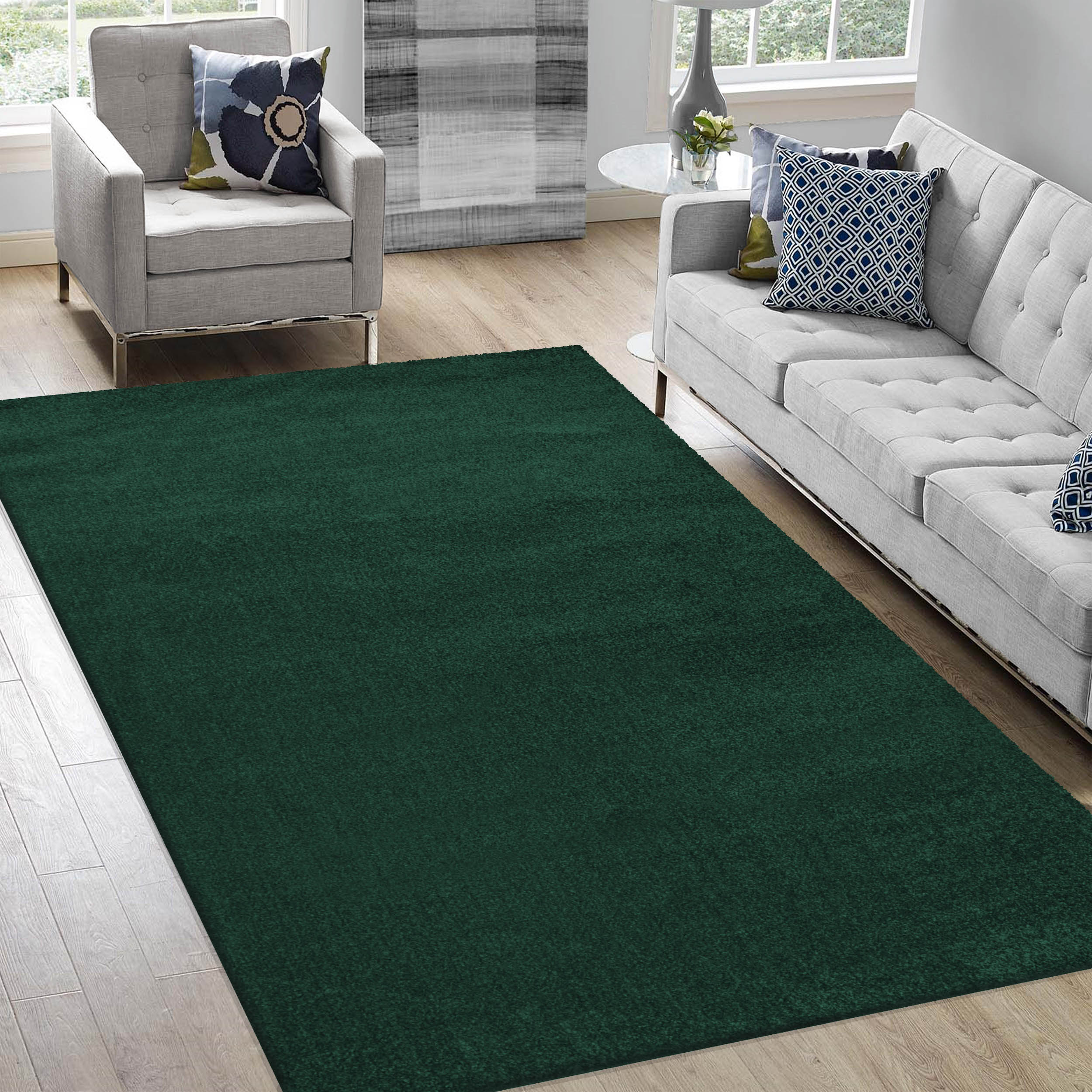 Dywan Nowoczesny Otto Butelkowa Zieleń