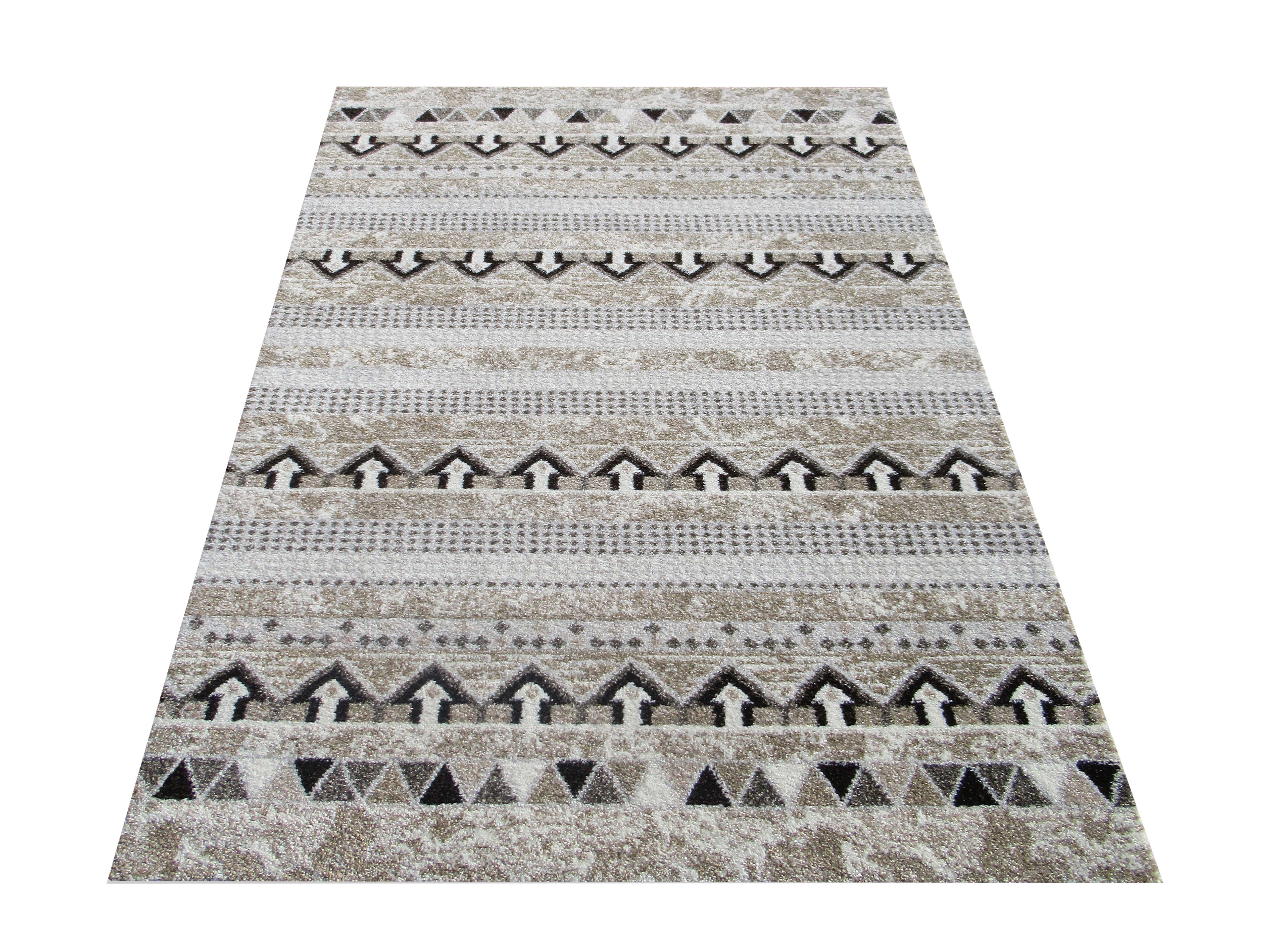 Dywan Iluzja 01 Beżowy Nowoczesny