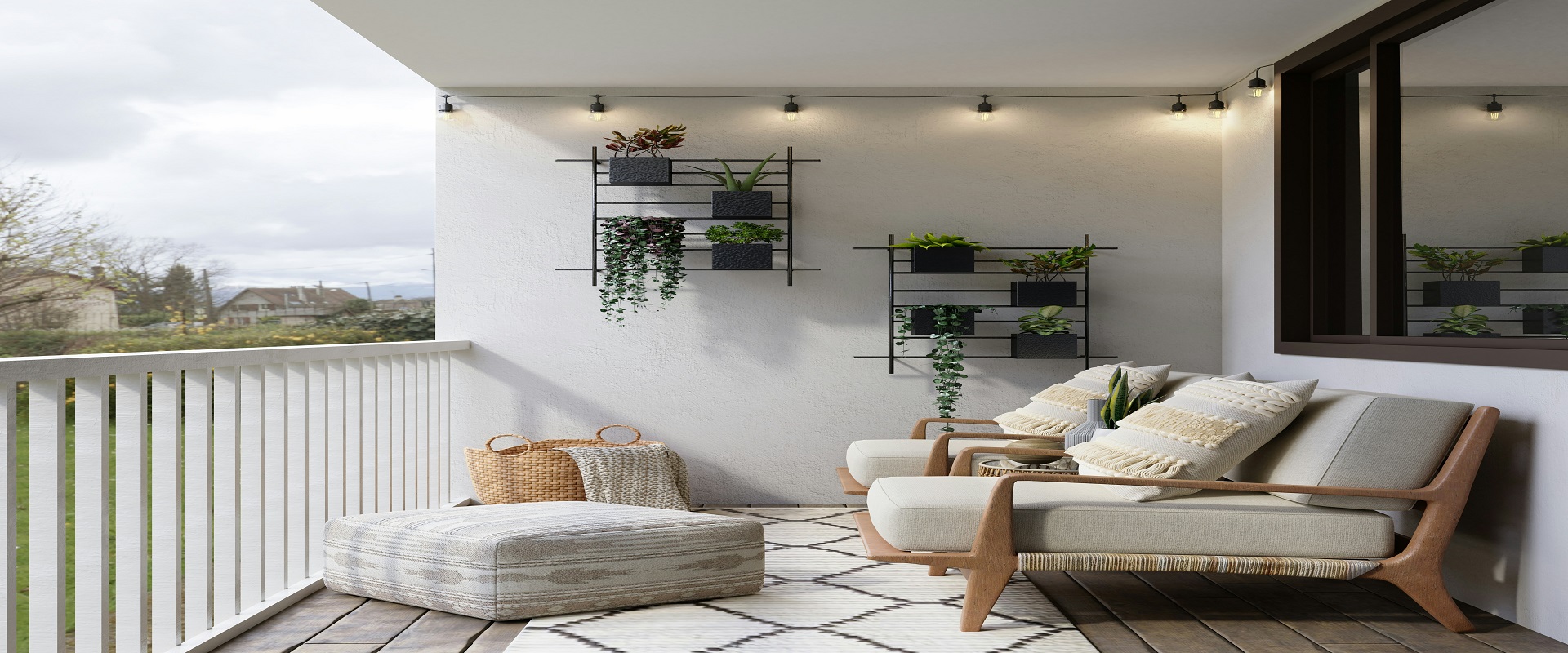 Dywany zewnętrzne – odmień swój balkon lub taras!
