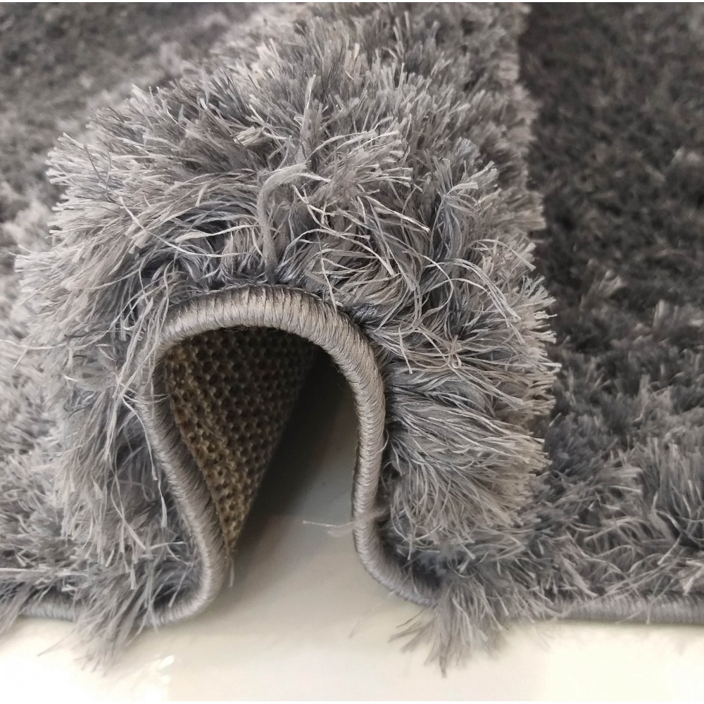 Dywan Typu Shaggy Merinos - Antracytowy / Grafitowy Dywan Typu Shaggy Merinos - Antracytowy / Grafitowy