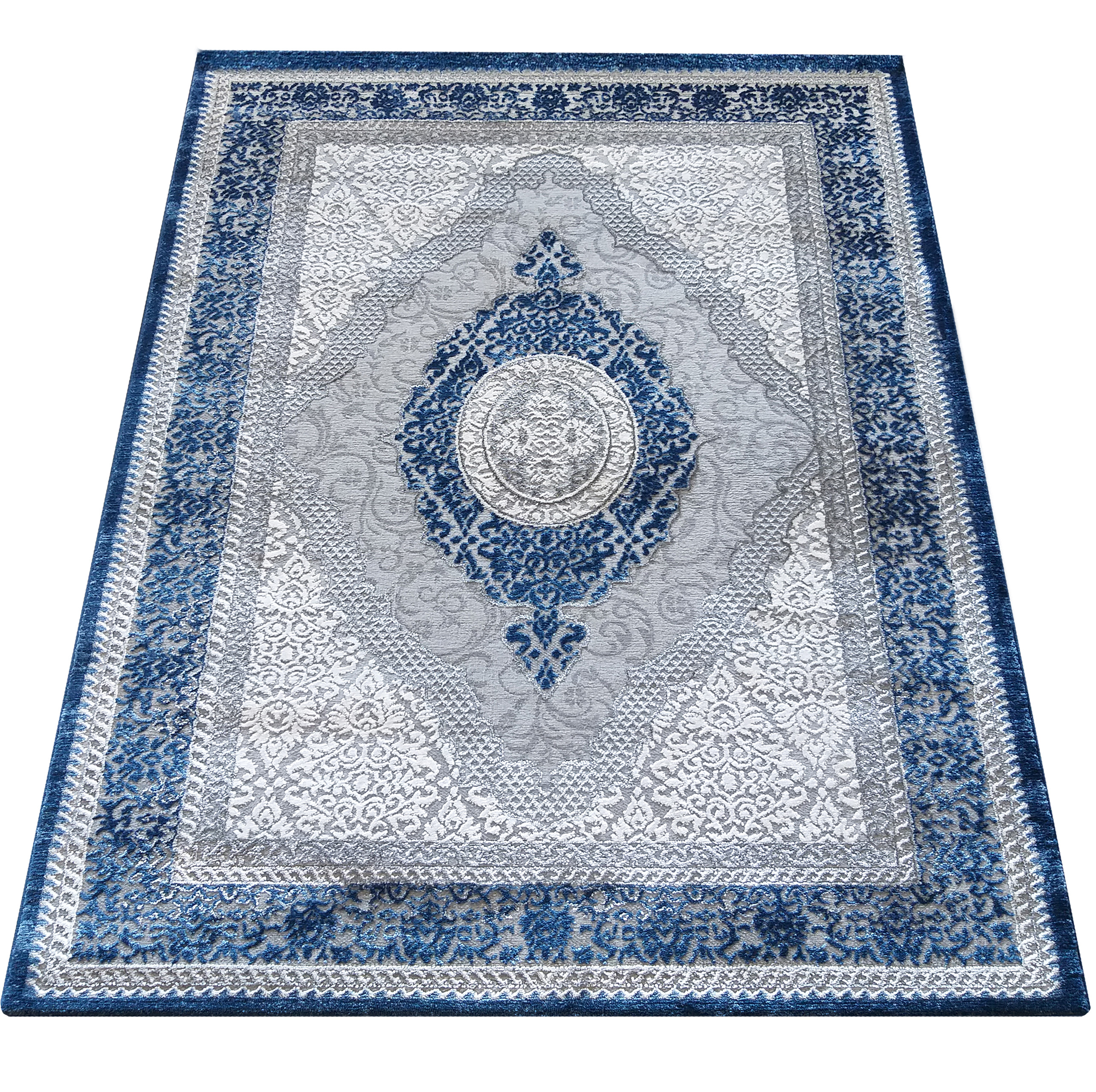 Dywan Ekskluzywny Angora 01 - Szaro - Niebieski Dywan Ekskluzywny Angora 01 - Szaro - Niebieski