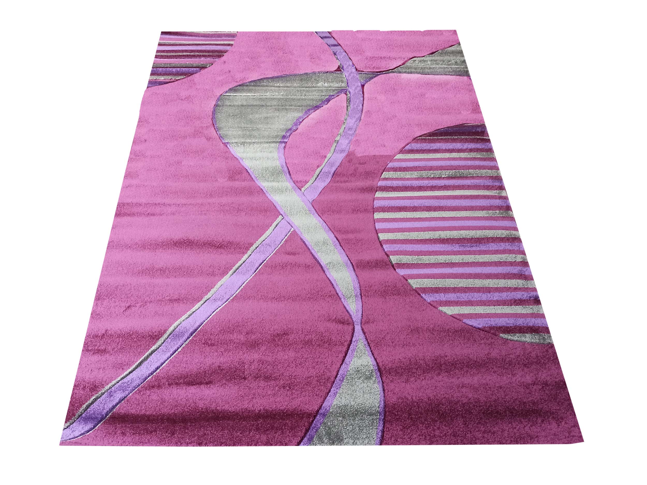Dywan nowoczesny Fantazja NOS-LG - fioletowy