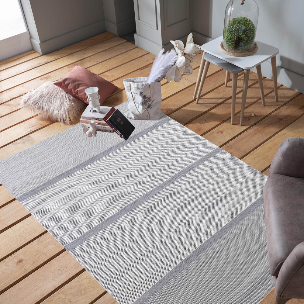 Dywan Nowoczesny Sznurkowy OUTDOOR Patio 116 - Niebieski Dywan Nowoczesny Sznurkowy OUTDOOR Patio 116 - Niebieski