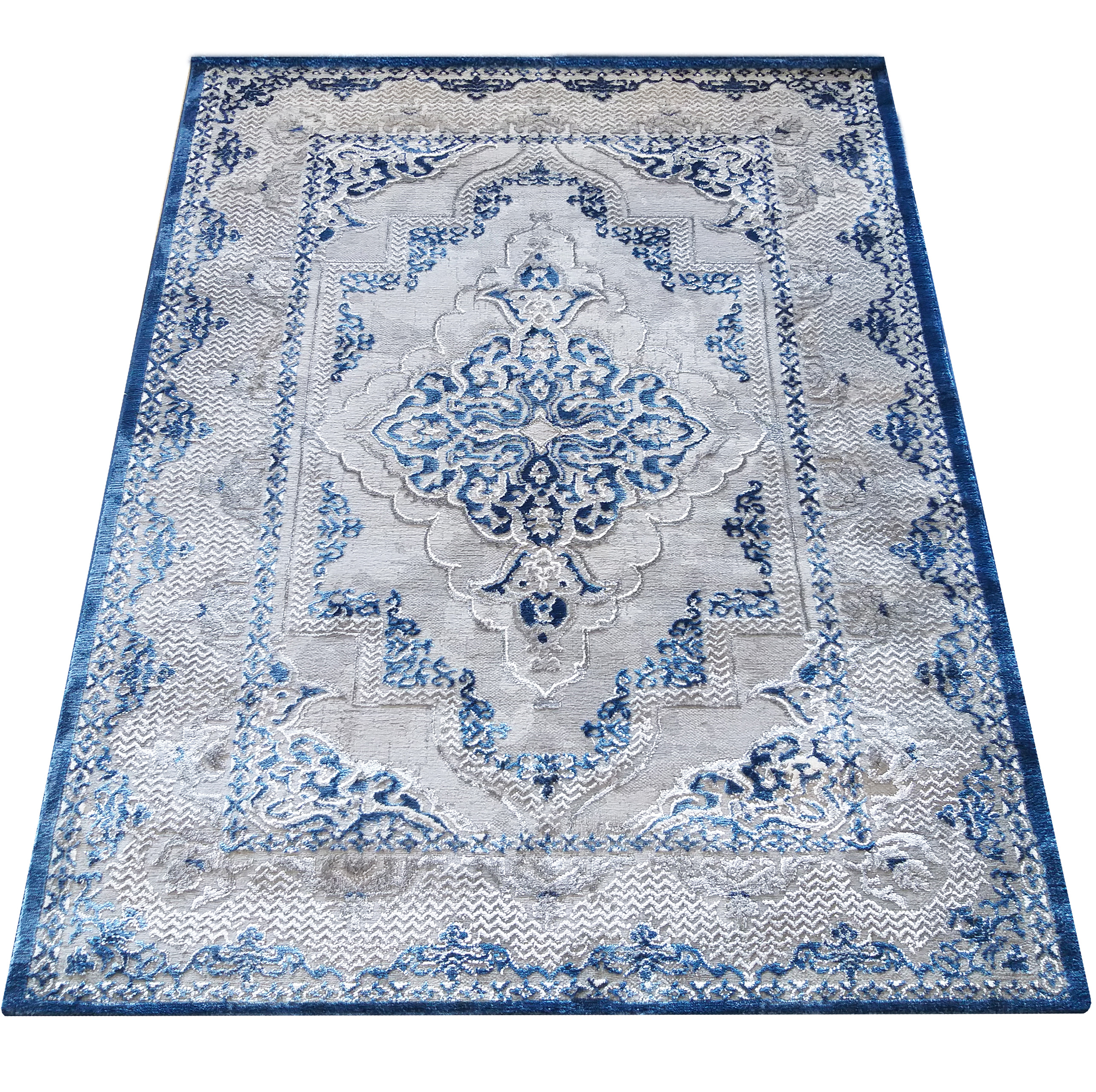 Dywan Ekskluzywny Angora 02 - Szaro - Niebieski Dywan Ekskluzywny Angora 02 - Szaro - Niebieski