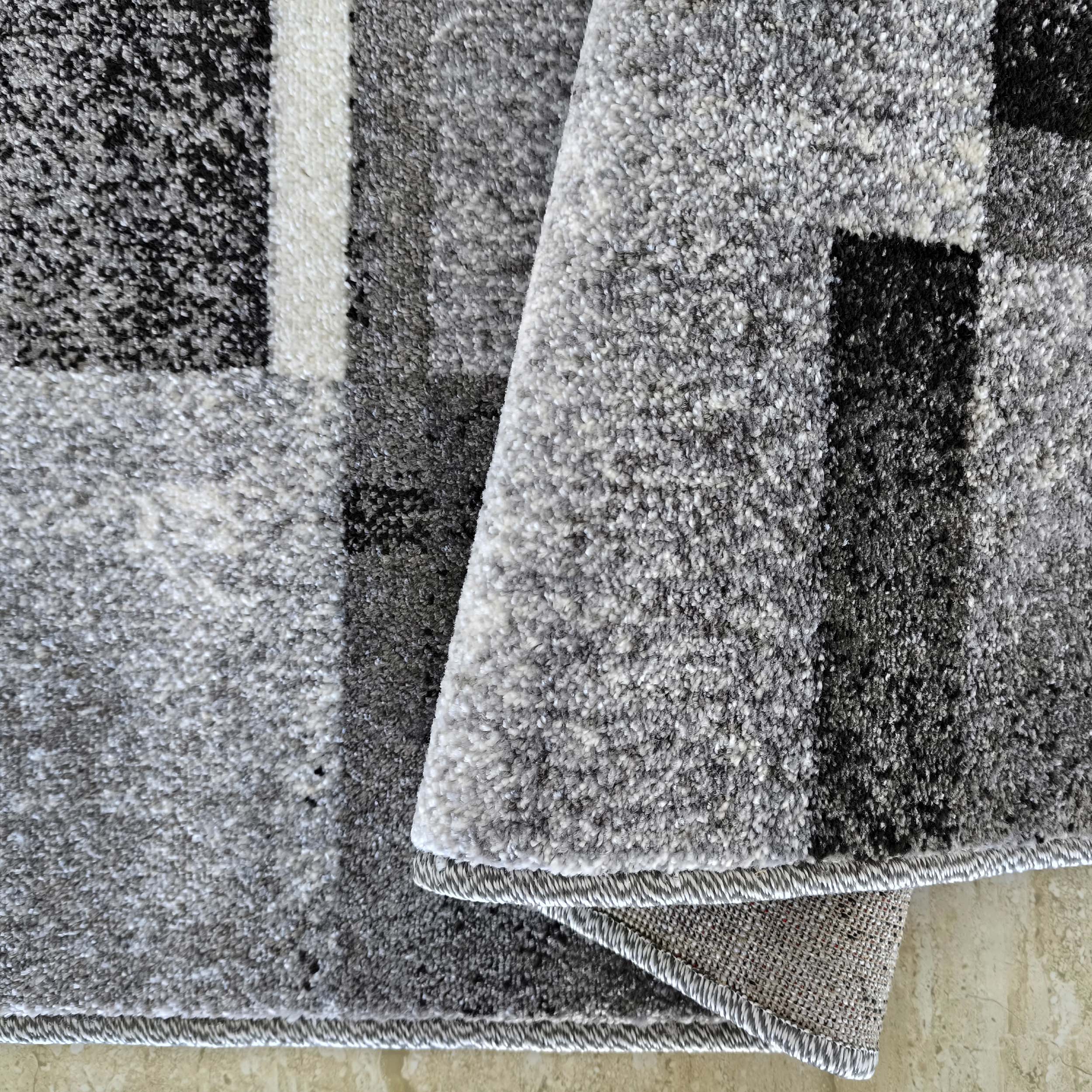 Dywan Nowoczesny Otto 09 Szary Dywan Nowoczesny Otto 09 Szary