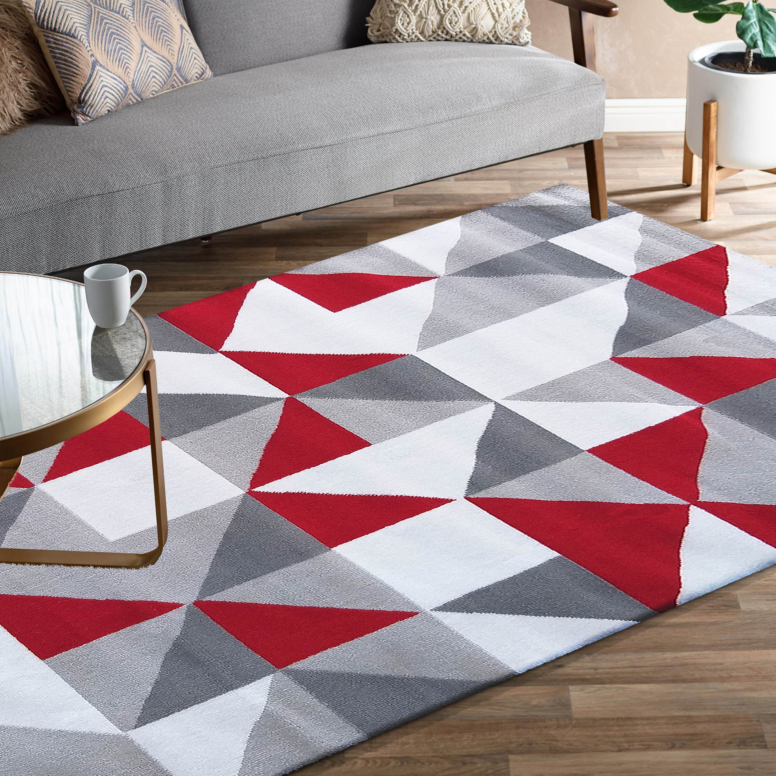 Dywan Nowoczesny Soho 2024A-RG - wielokolorowy