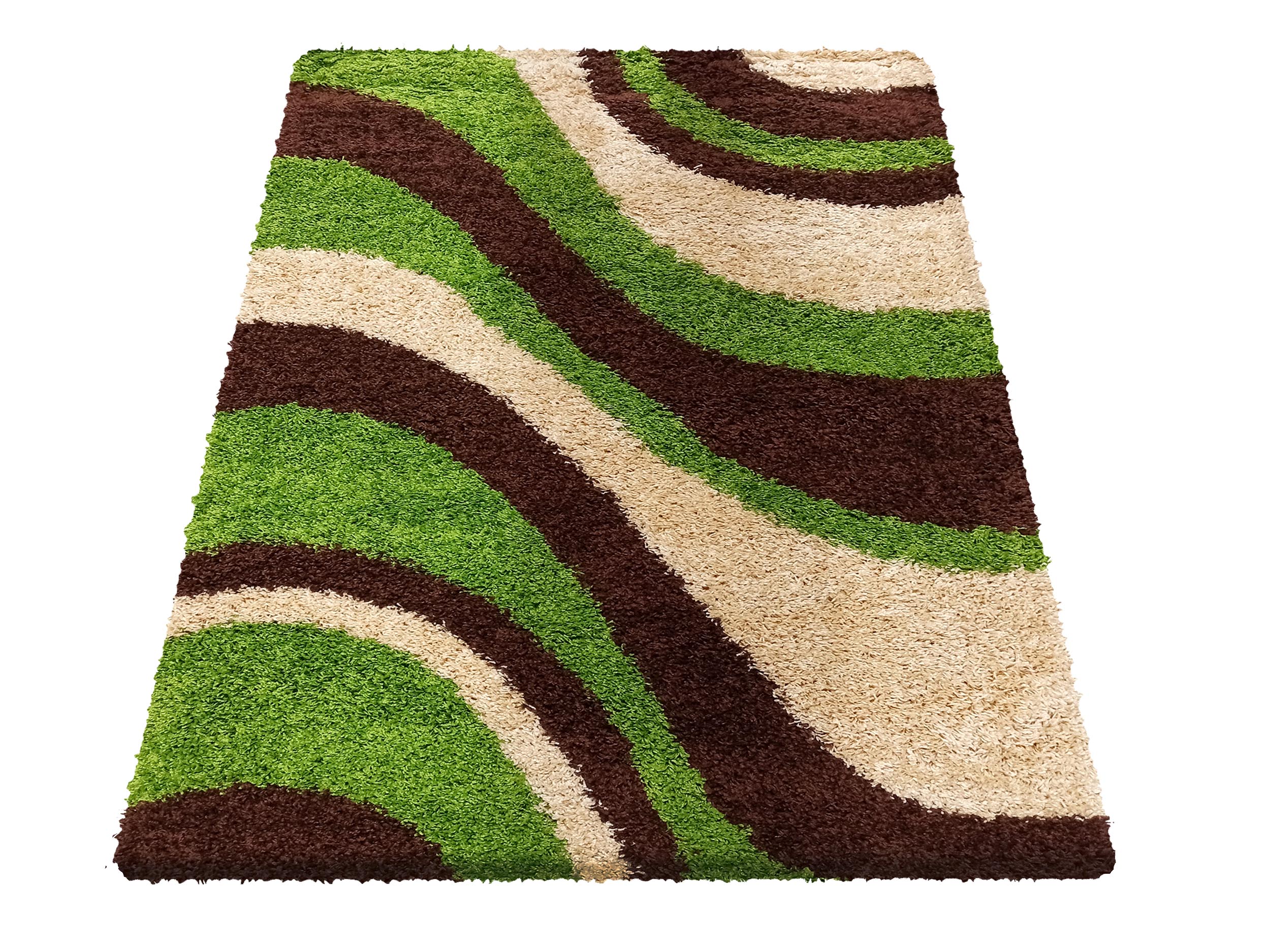 Dywan Nowoczesny Shaggy Long 01181A-GN - wielokolorowy