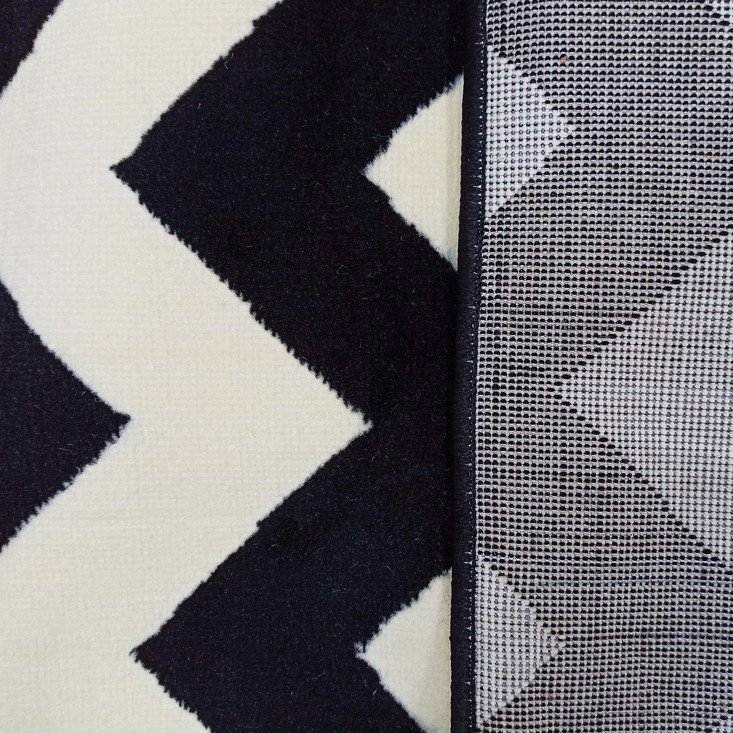 Dywan Nowoczesny Soho 4523A-BC - czarno - kremowy