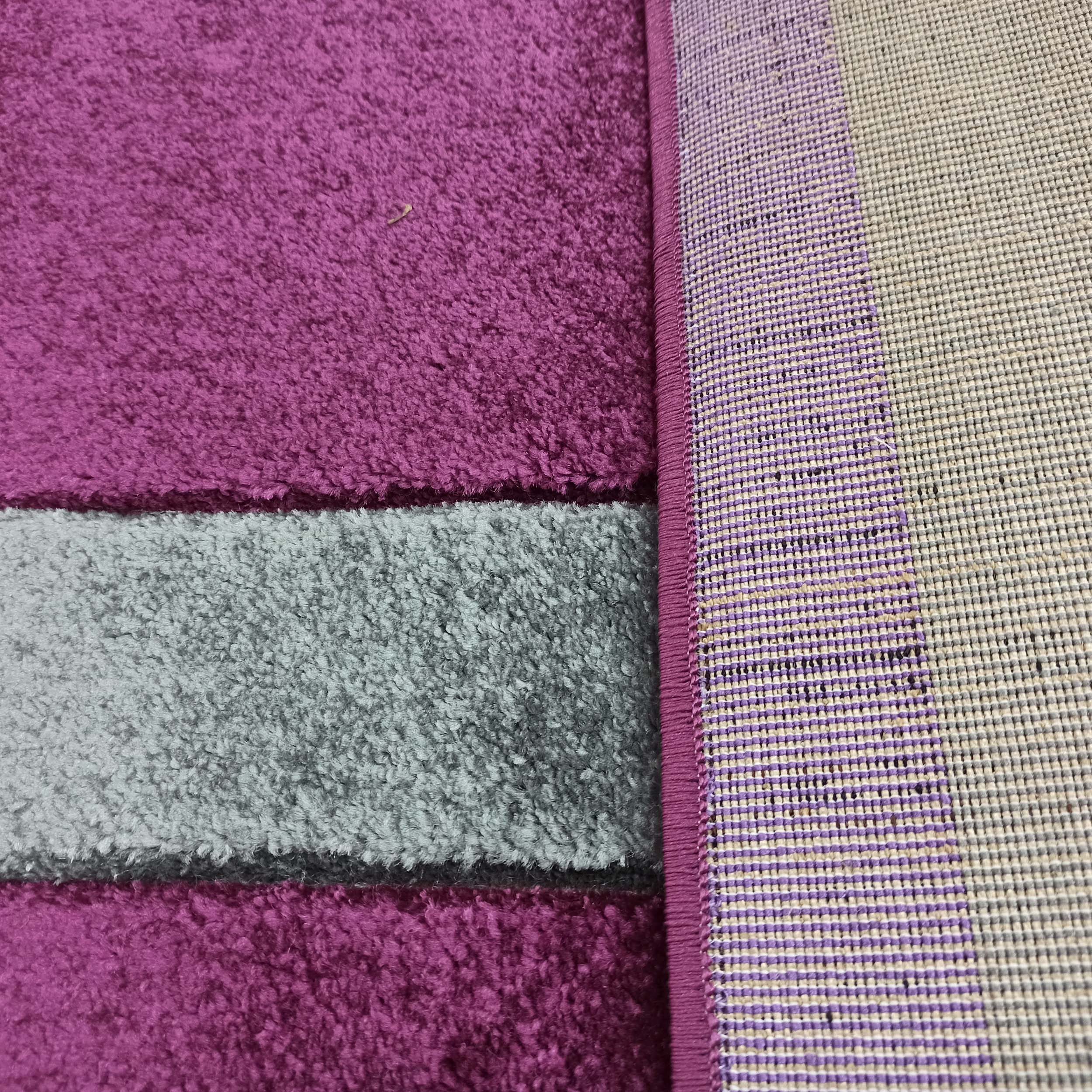 Dywan nowoczesny Fantazja KOSTKA-LG - fioletowy Dywan nowoczesny Fantazja KOSTKA-LG - fioletowy