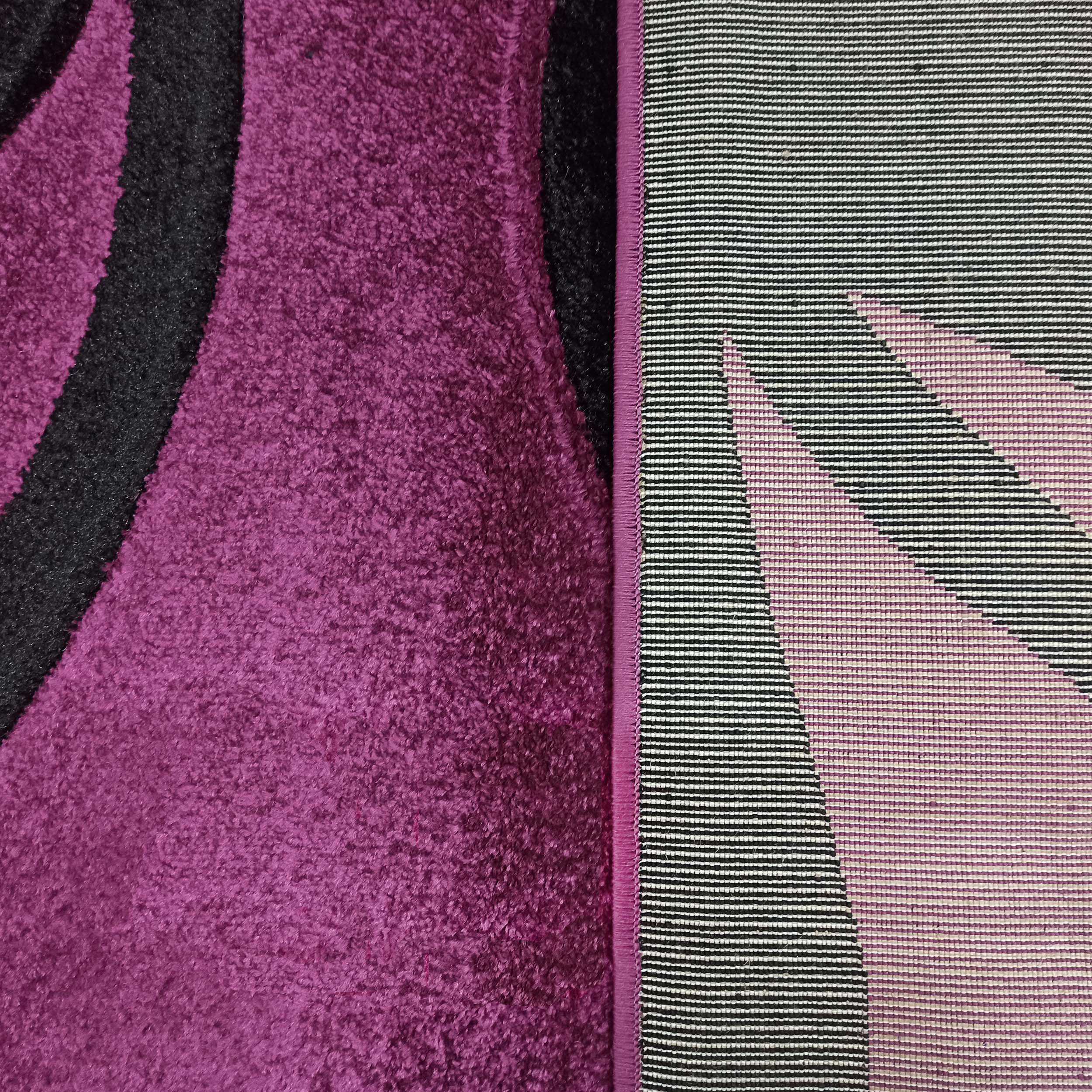 Dywan nowoczesny Fantazja LISCIE-LB - fioletowy