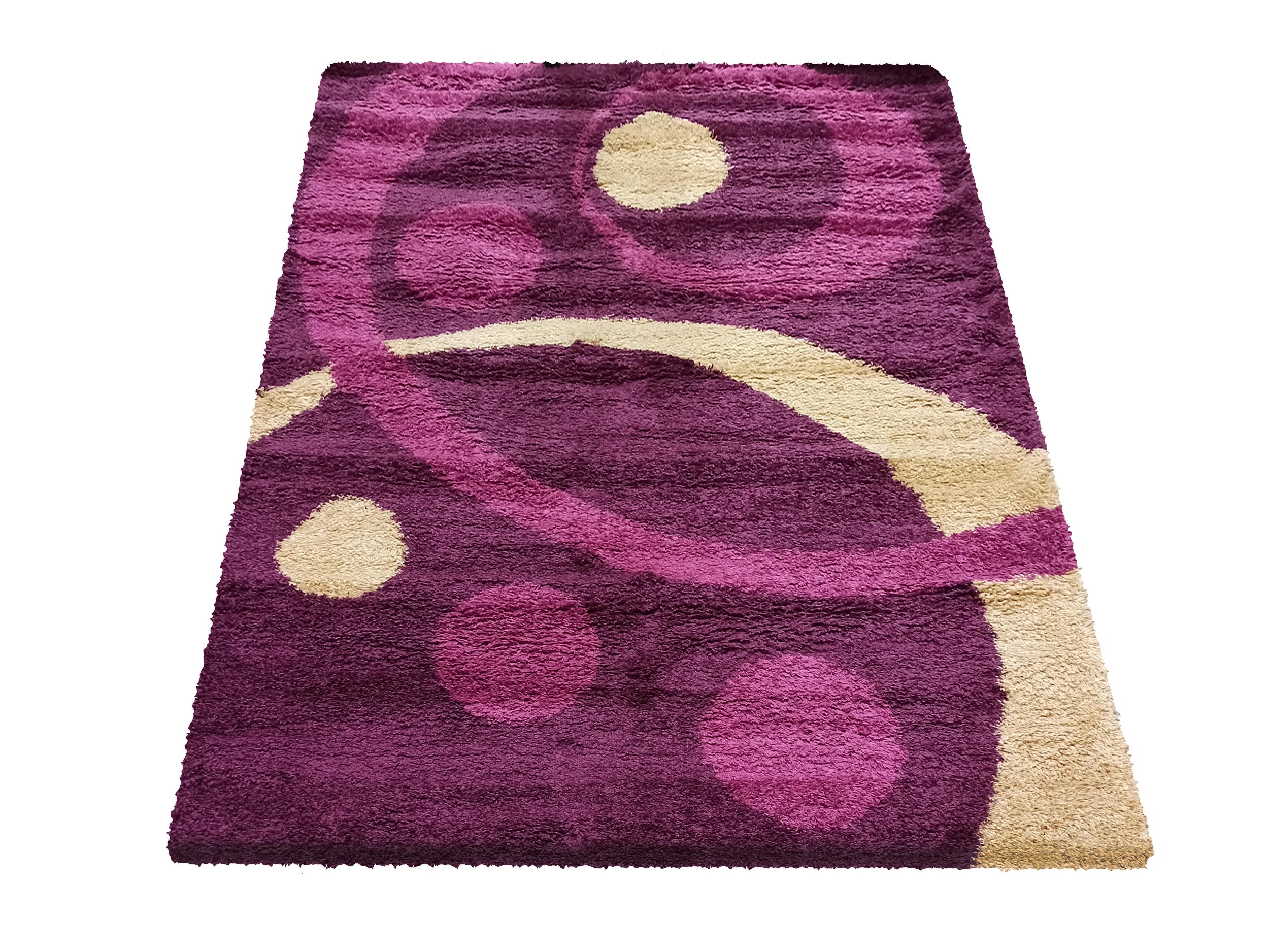 Dywan Nowoczesny Shaggy Long S0025-MC - wielokolorowy