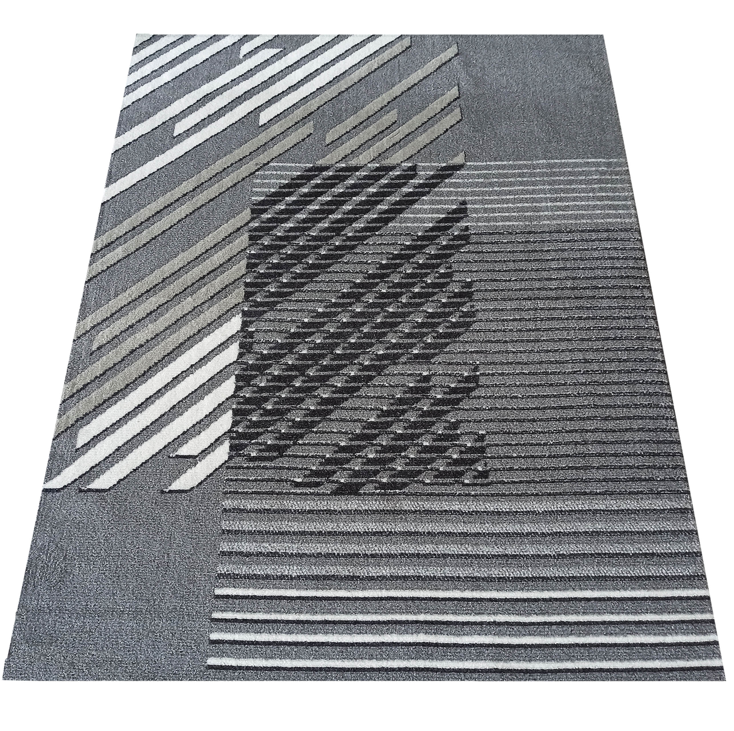 Dywan nowoczesny Lara 02 - szary