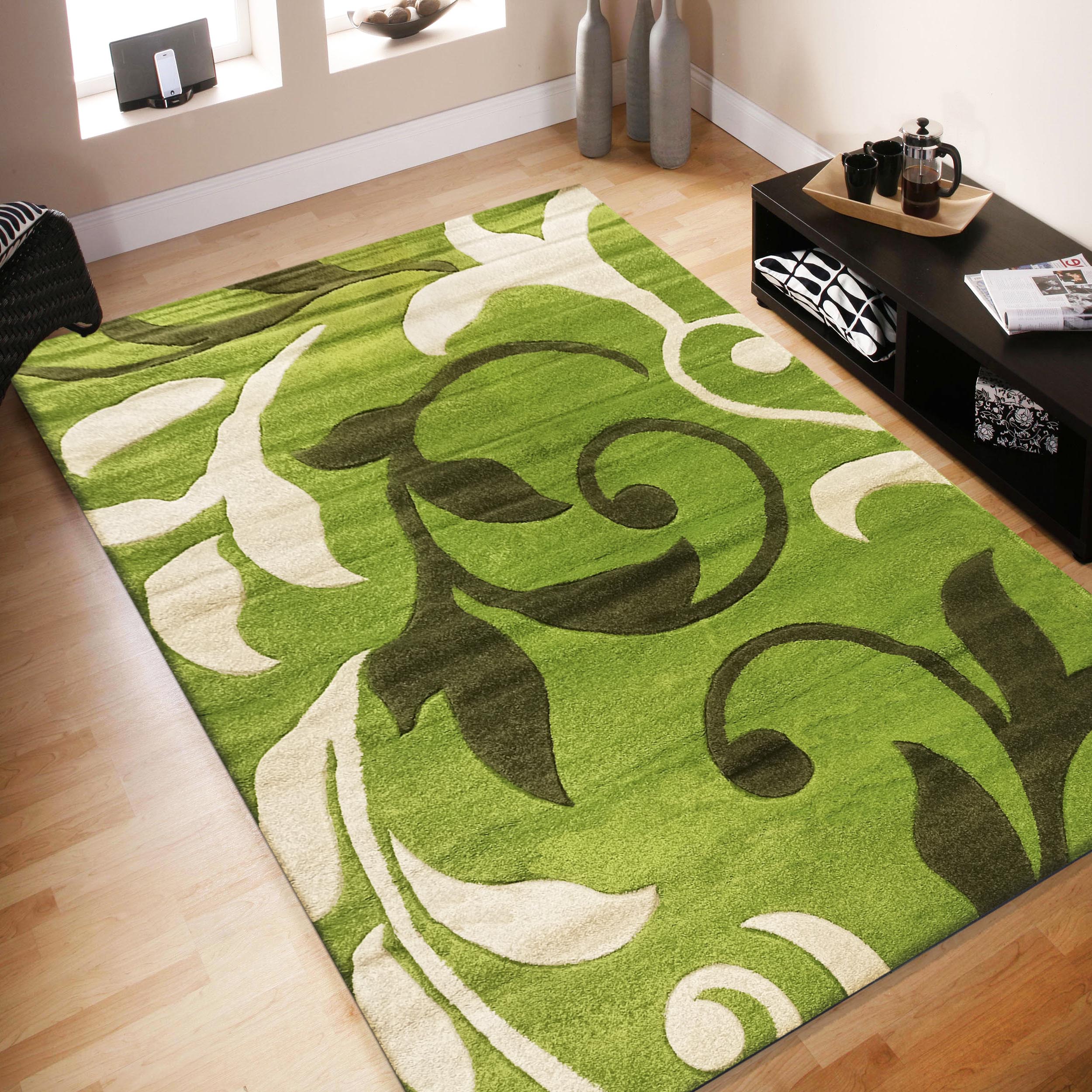 Dywan nowoczesny Fantazja 6071A-GN - zielony