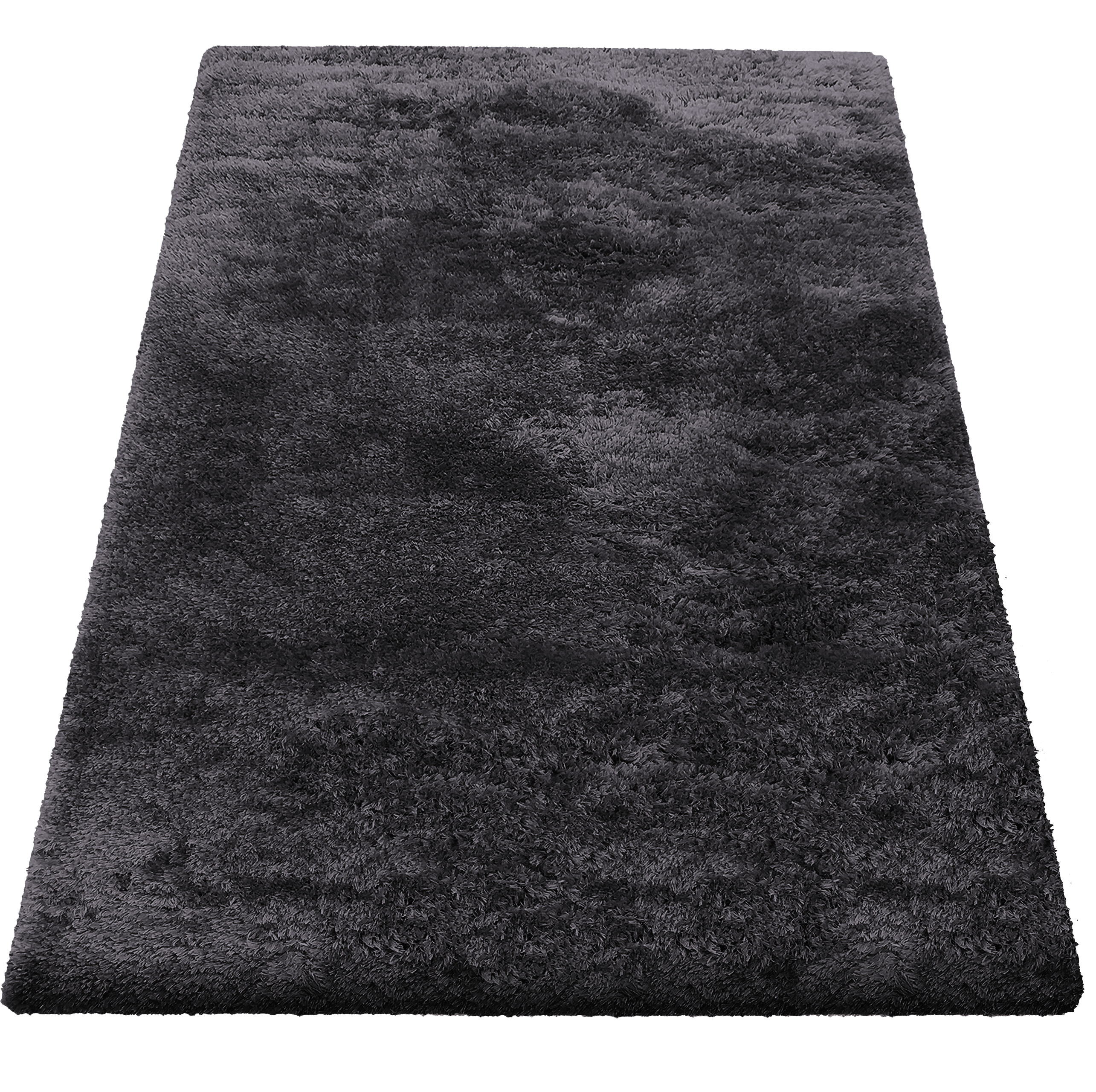 Dywan Typu Shaggy Merinos - Antracytowy / Grafitowy Dywan Typu Shaggy Merinos - Antracytowy / Grafitowy