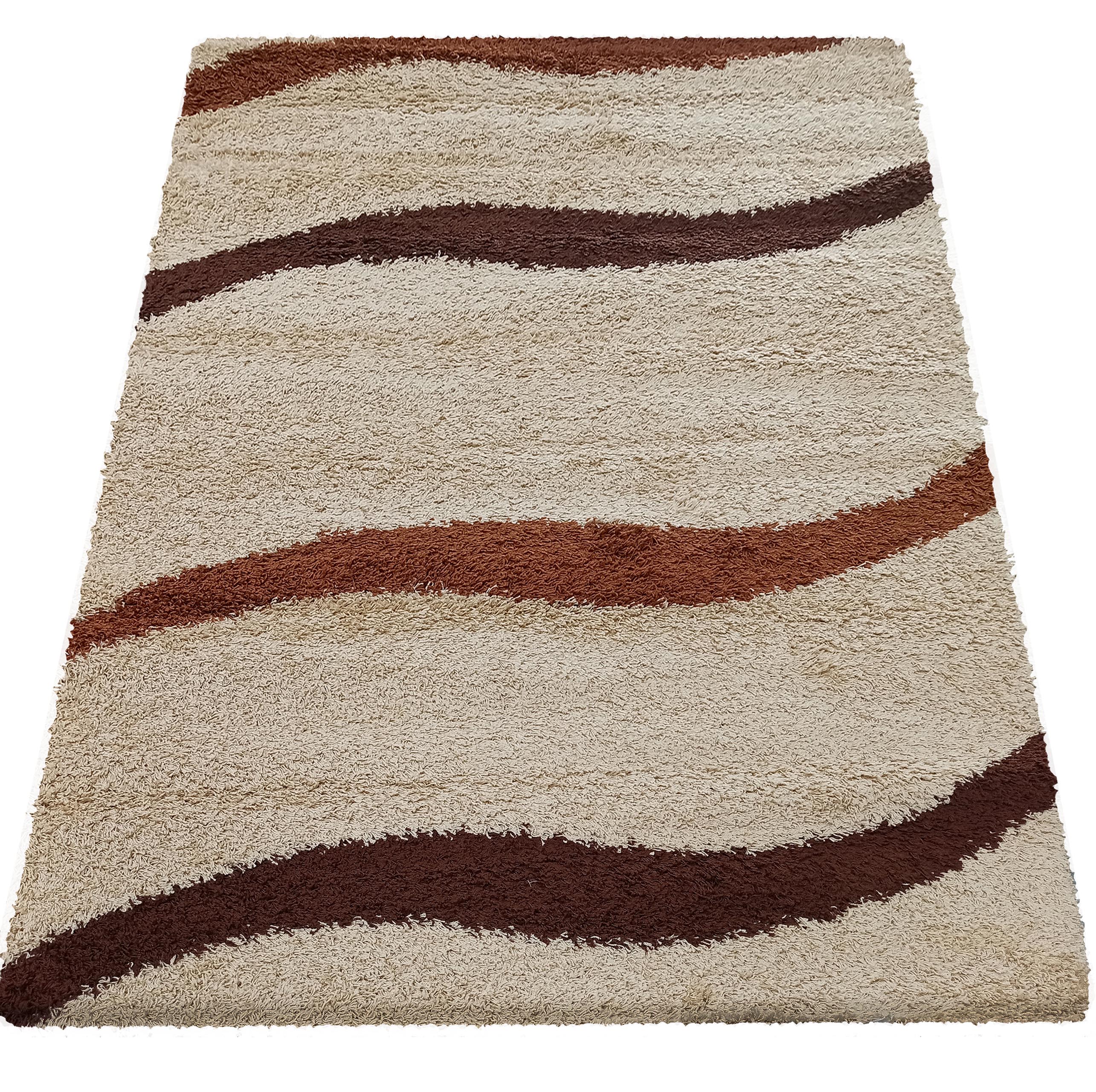 Dywan Nowoczesny Shaggy Long 0211A-BEI - Beżowy