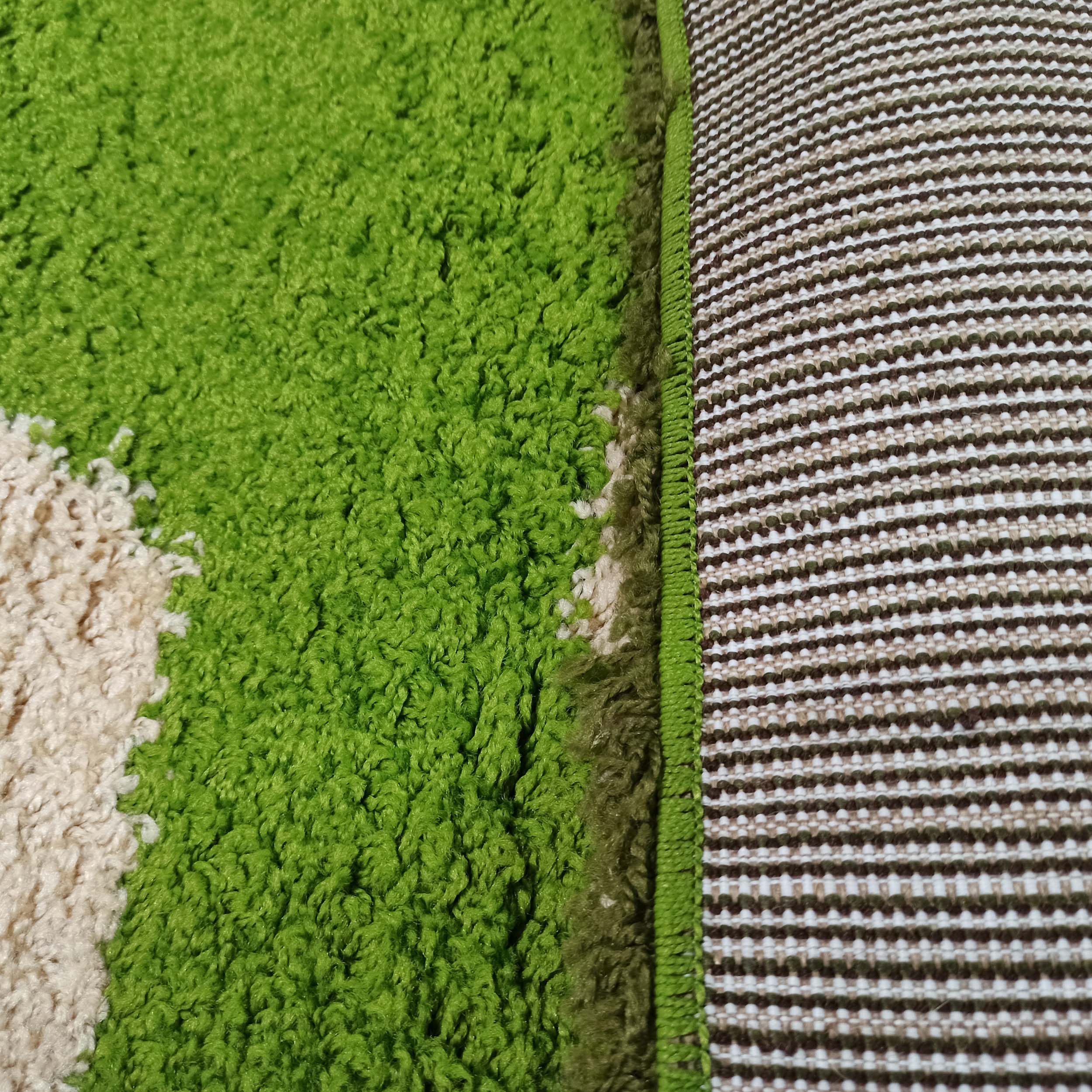 Dywan Nowoczesny Shaggy Long 0058A-GN - wielokolorowy