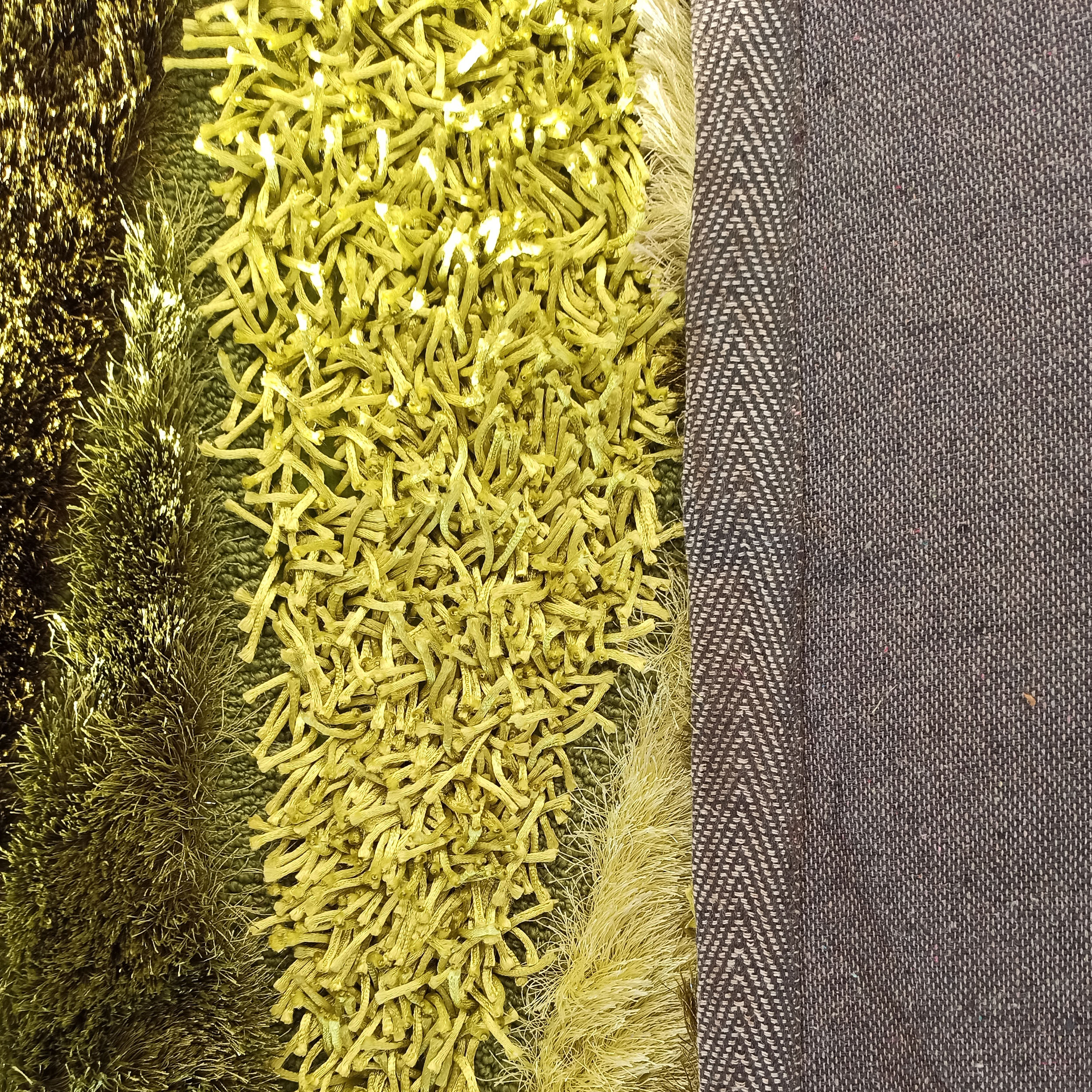 Dywan Nowoczesny Ovo Typu Shaggy 1006 Zielony