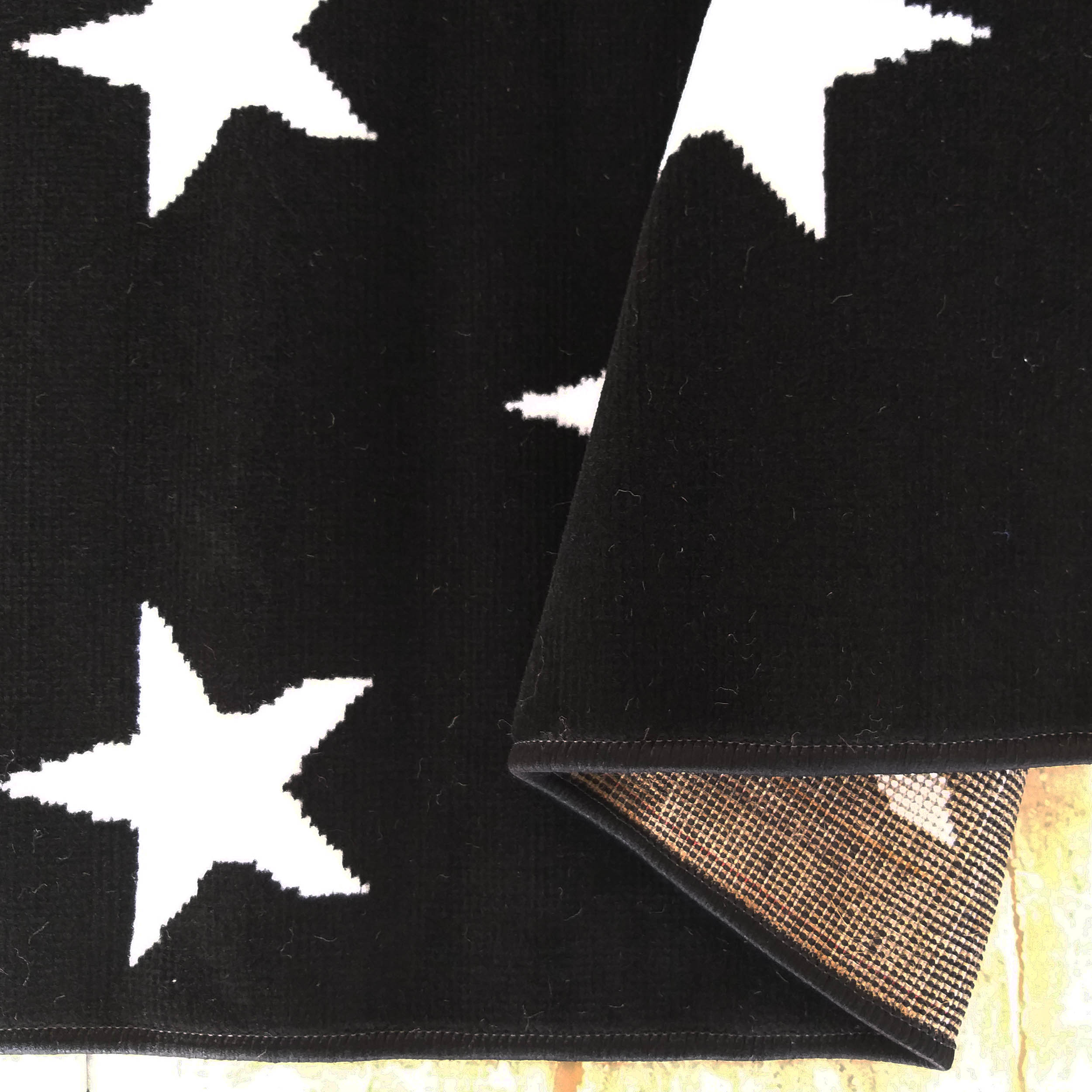 Dywan Nowoczesny Soho 2202A-WB - czarno - biały