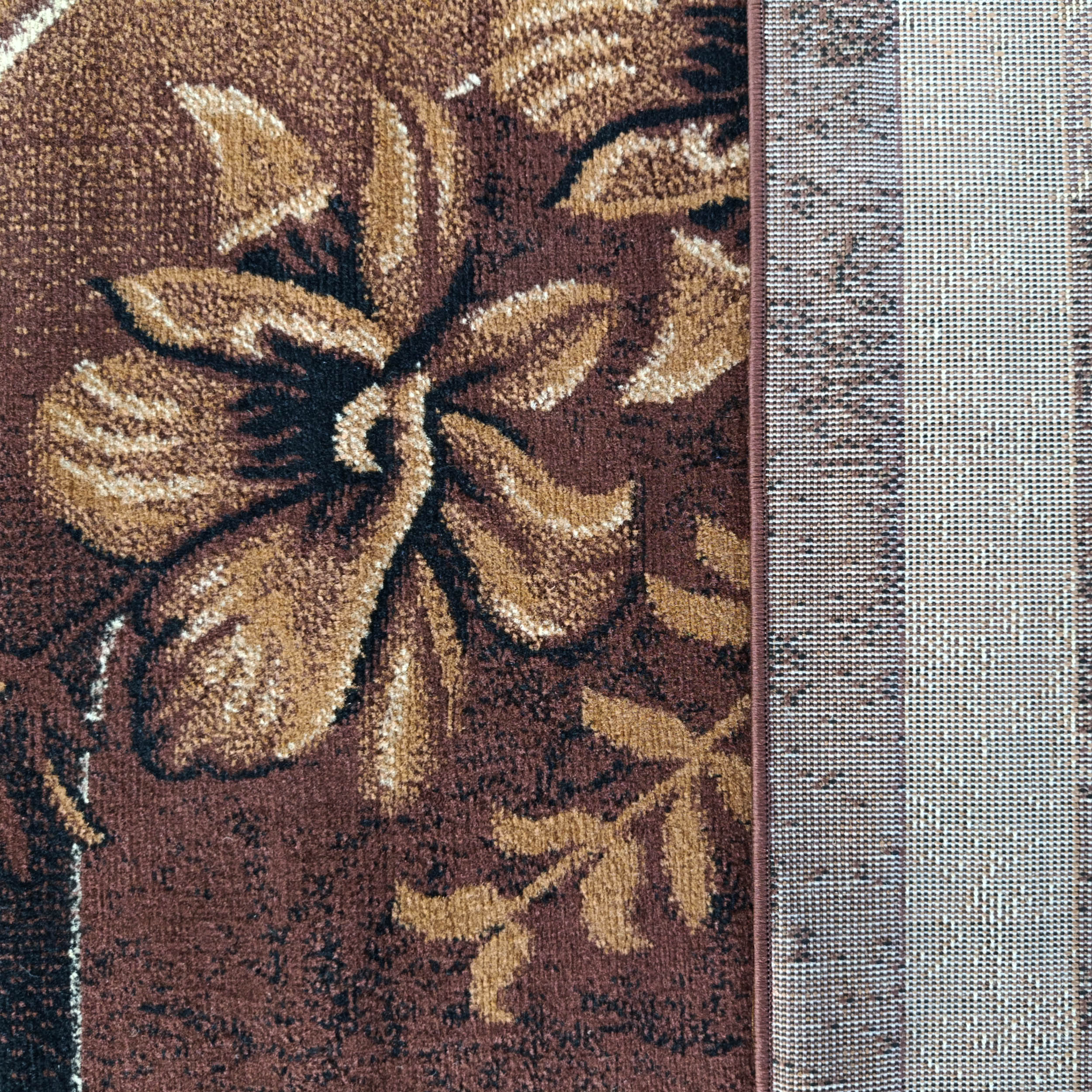 Dywan Klasyczny BCF Alfa 21 brązowy