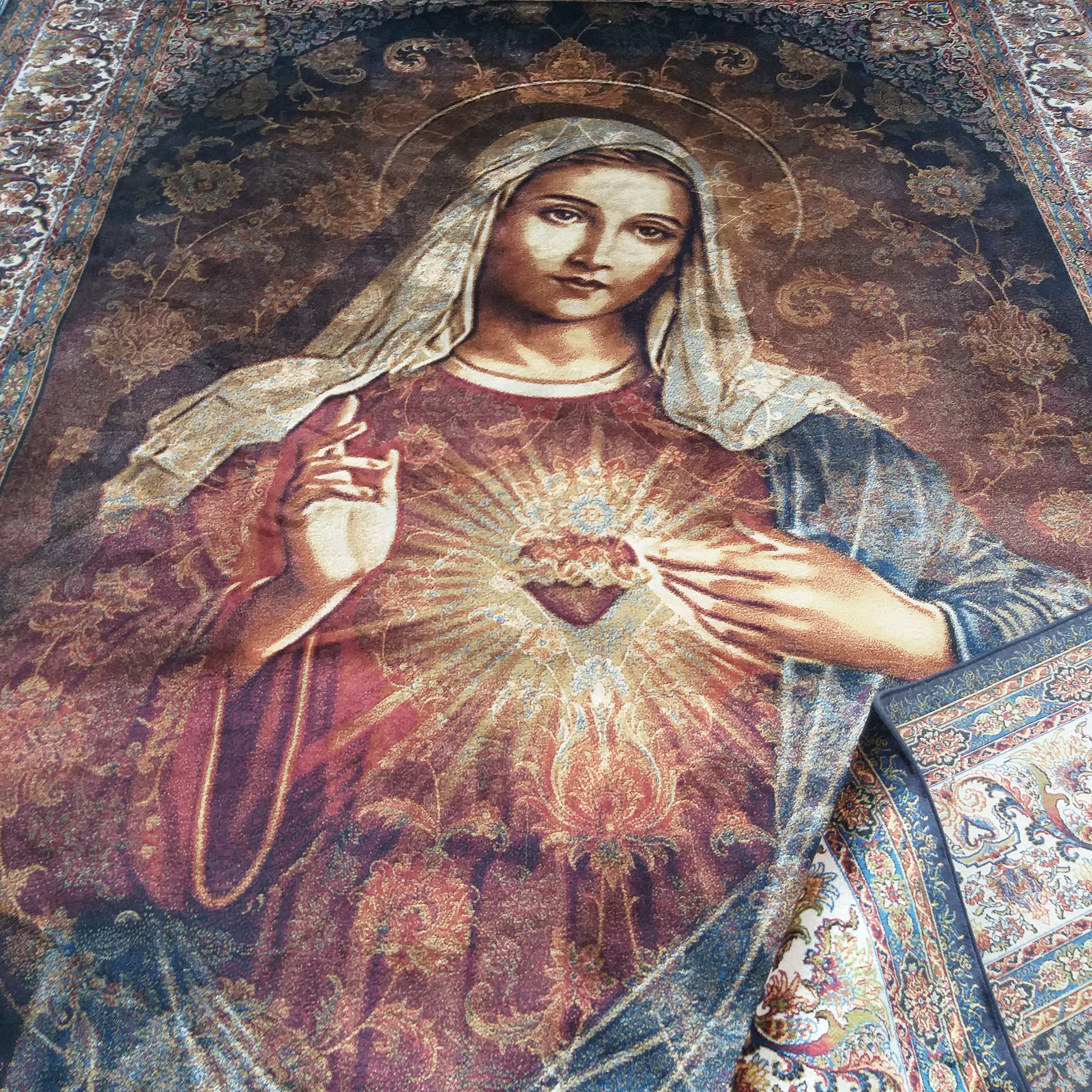 Dywan ekskluzywny Sacrum - Ikona - wielokolorowy 