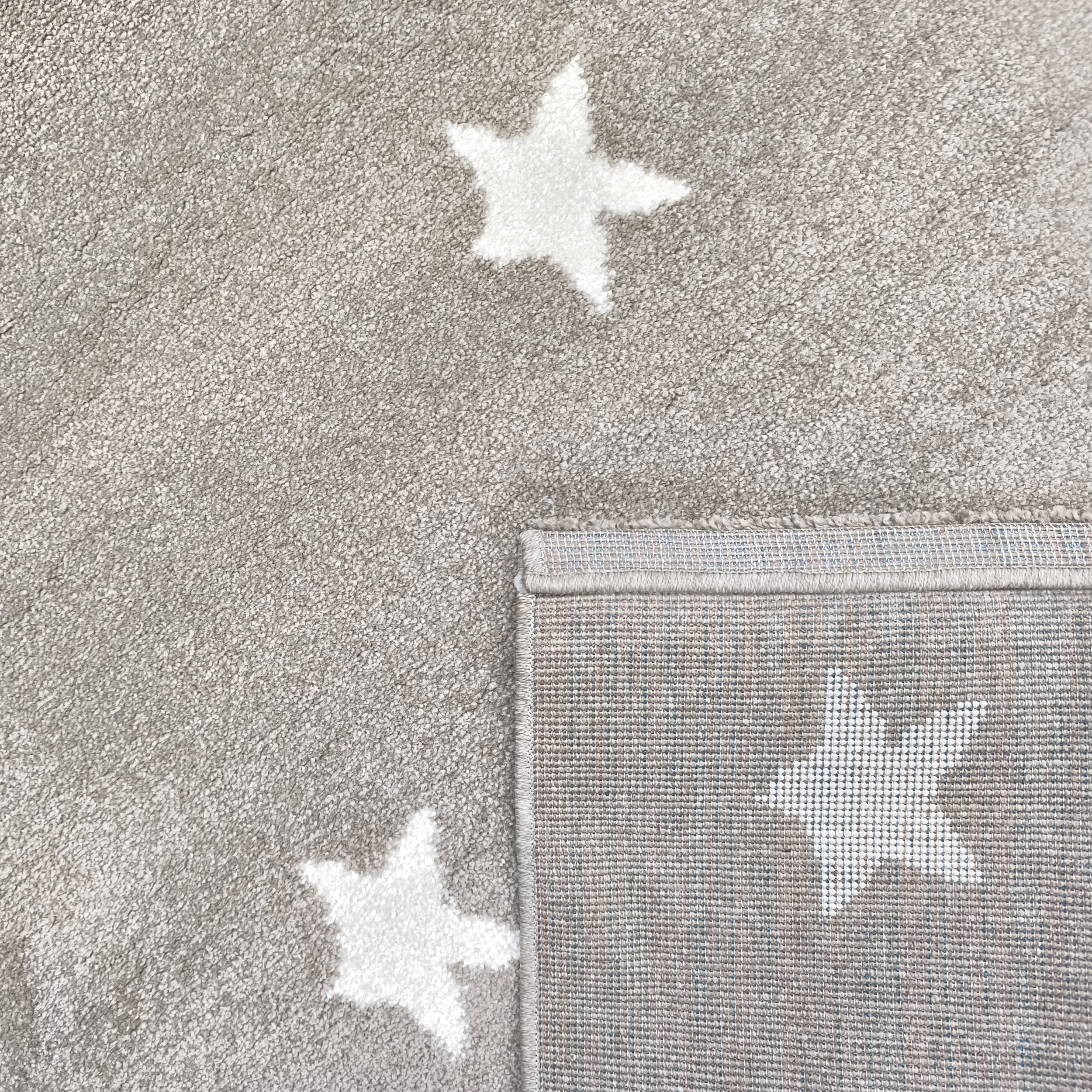 Dywan Dla Dzieci BELLA 50 Gwiazdki - beżowy z atestem